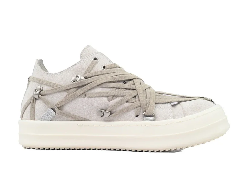 Rick Owens Megalace Crazy Kidnapped Rice Blanco