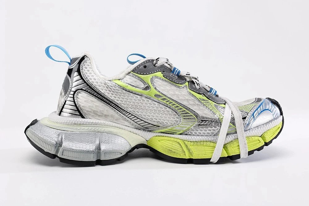 Balenciaga Runner White Grey Yellow Sneakers
