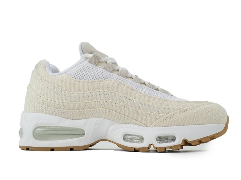 Levis x Air Max 95 White and Ecru