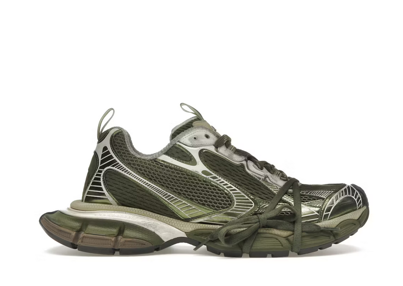 Balenciaga Runner Green Sneakers