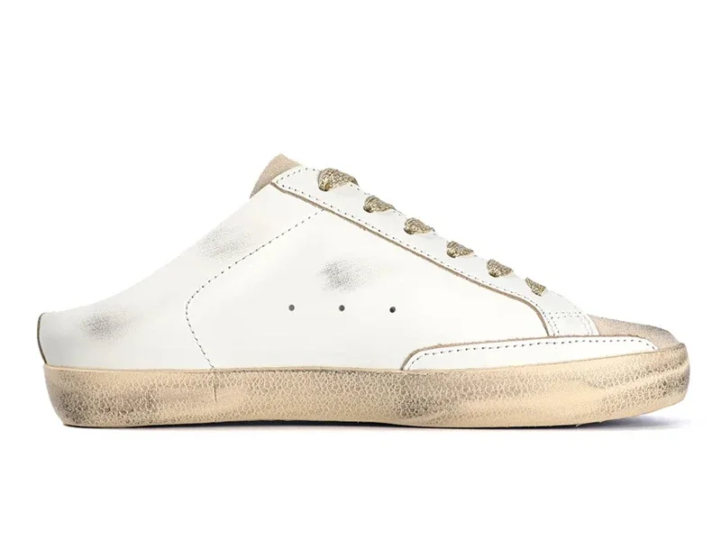 Golden Goose DB Super Star Sabots Estampado Leopardo