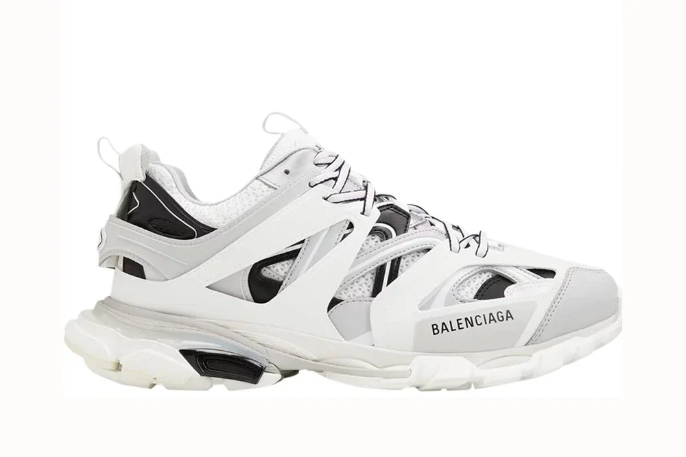 Balenciaga Track LED Sneaker Blanco Gris Claro