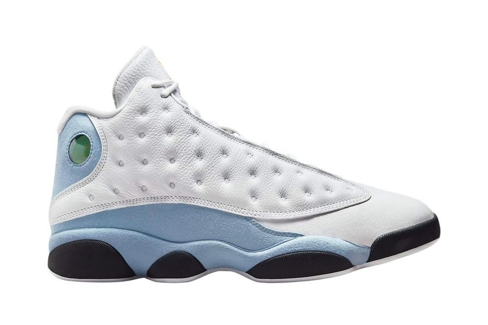 Air Jordan 13 White University Blue Sneakers