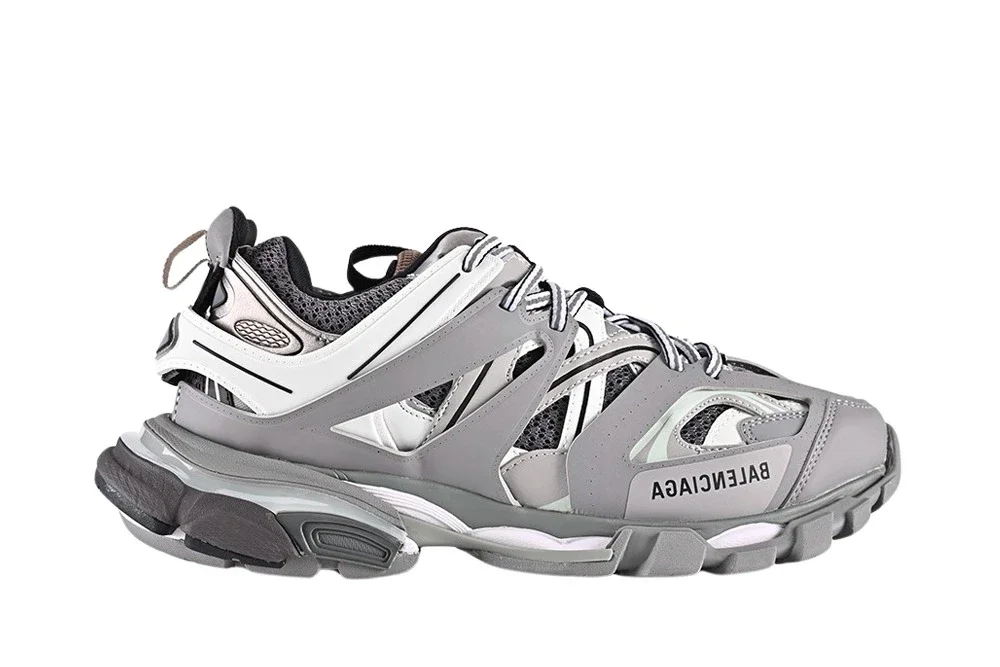 Balenciaga Track Trainer Gris Blanco LED