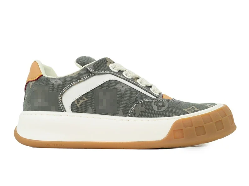 Louis Vuitton Tilted Sneakers Khaki Green