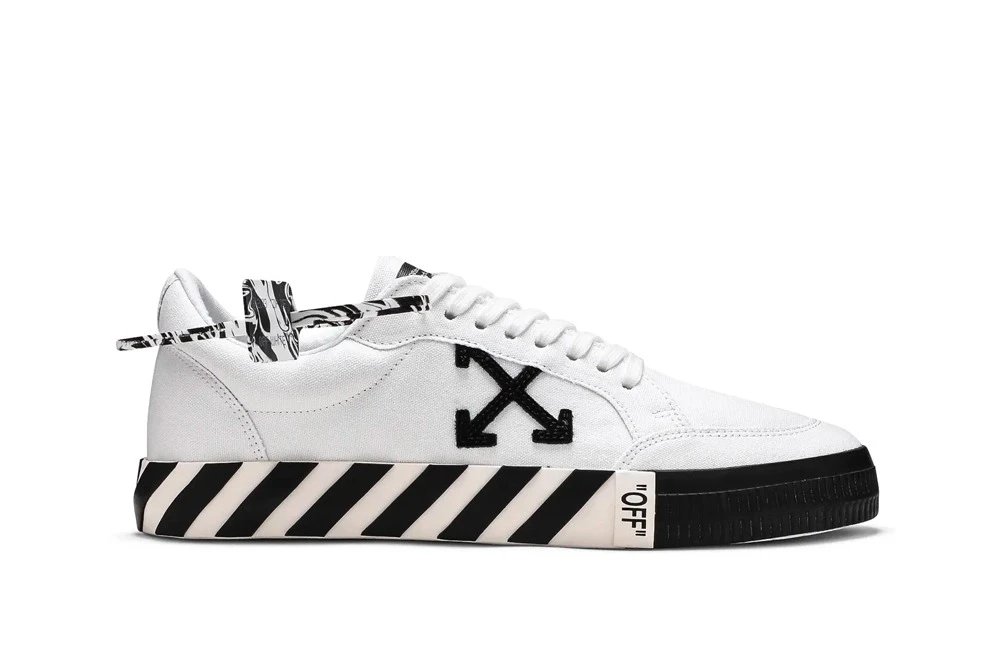 Off-White Out of Office White Black Sneakers