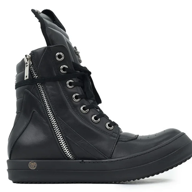 Chrome Hearts Rick Owens Geobasket Negro