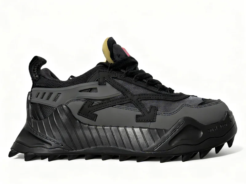 OFF-WHITE Odsy-1000 Negro Gris Fucsia