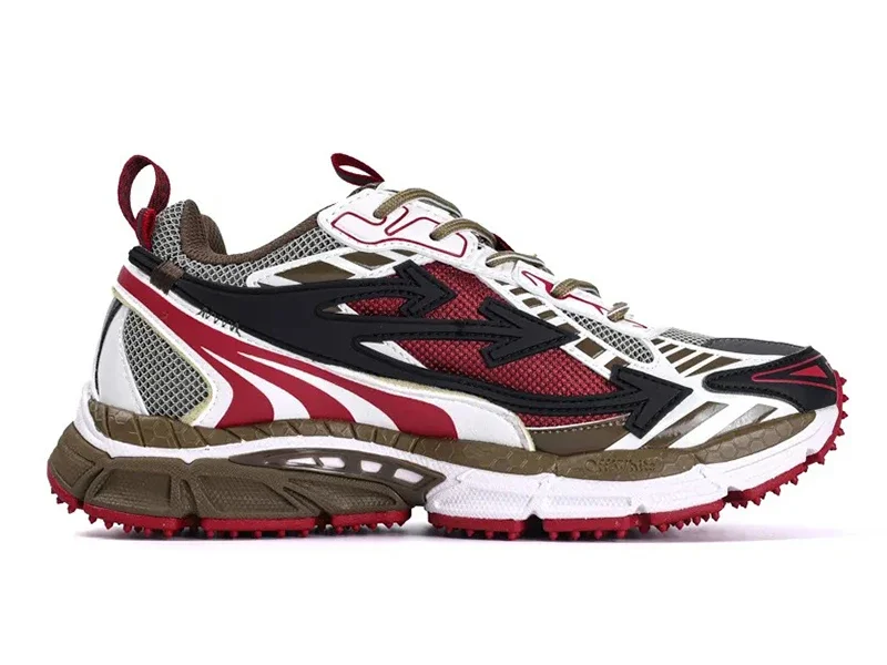 Off-White Be Right Back Khaki Red