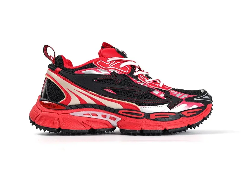 Off-White Be Right Back Negro Rojo