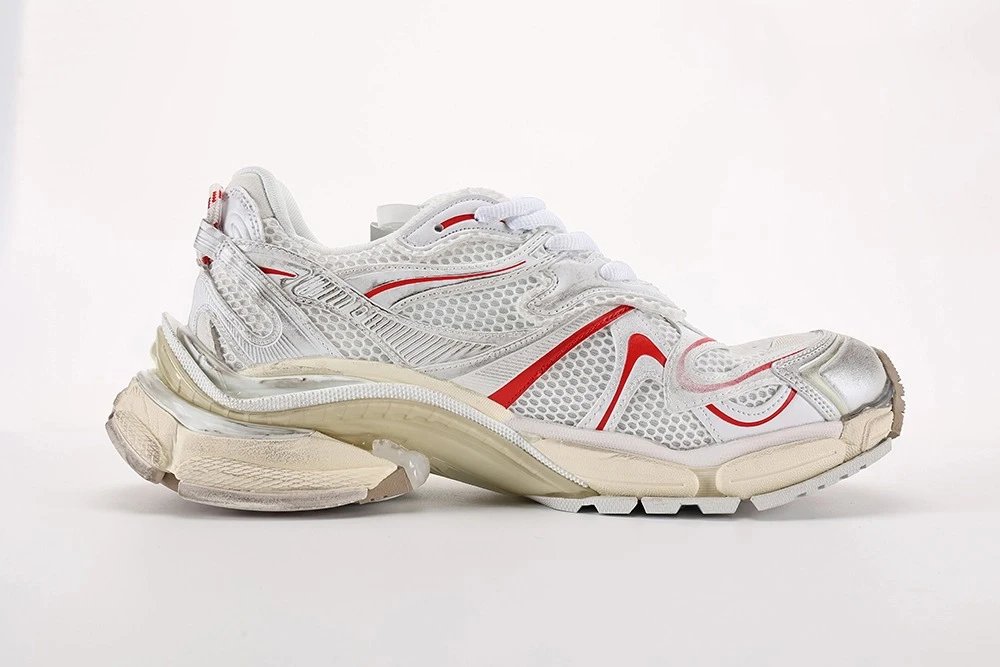 Balenciaga Runner White Red Sneakers