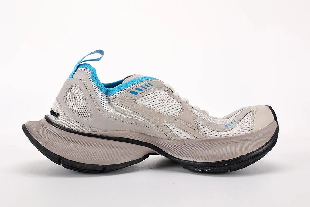 Balenciaga Runner White Blue Sneakers