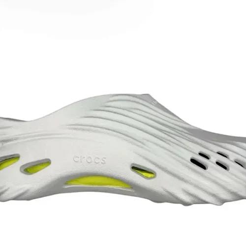 Crocs Echo Wave Clog Gris Amarillo
