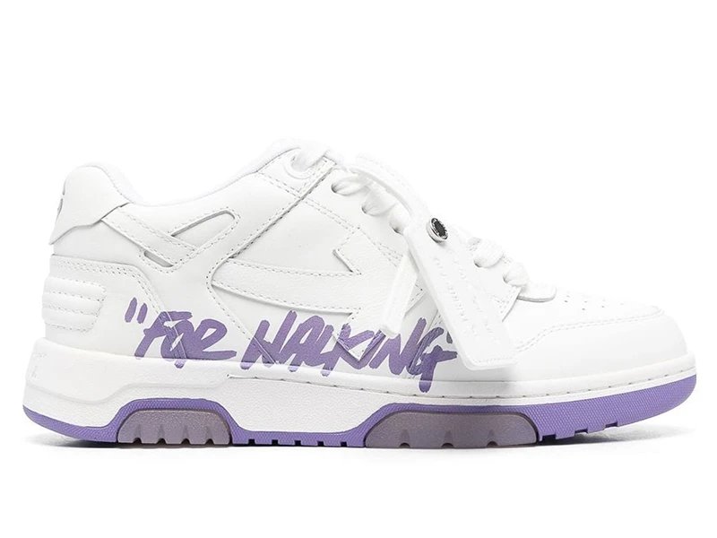 Off-White Out of Office White Purple Sneakers