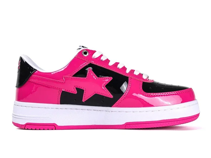 Bathing Ape Bape Sta Black Rose Red