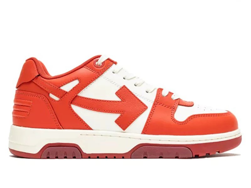Off-White Out of Office Red White Sneakers