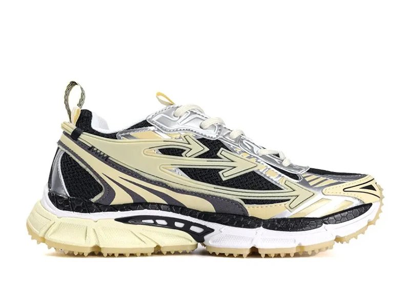 Off-White Odsy-1000 Beige Black Sneakers