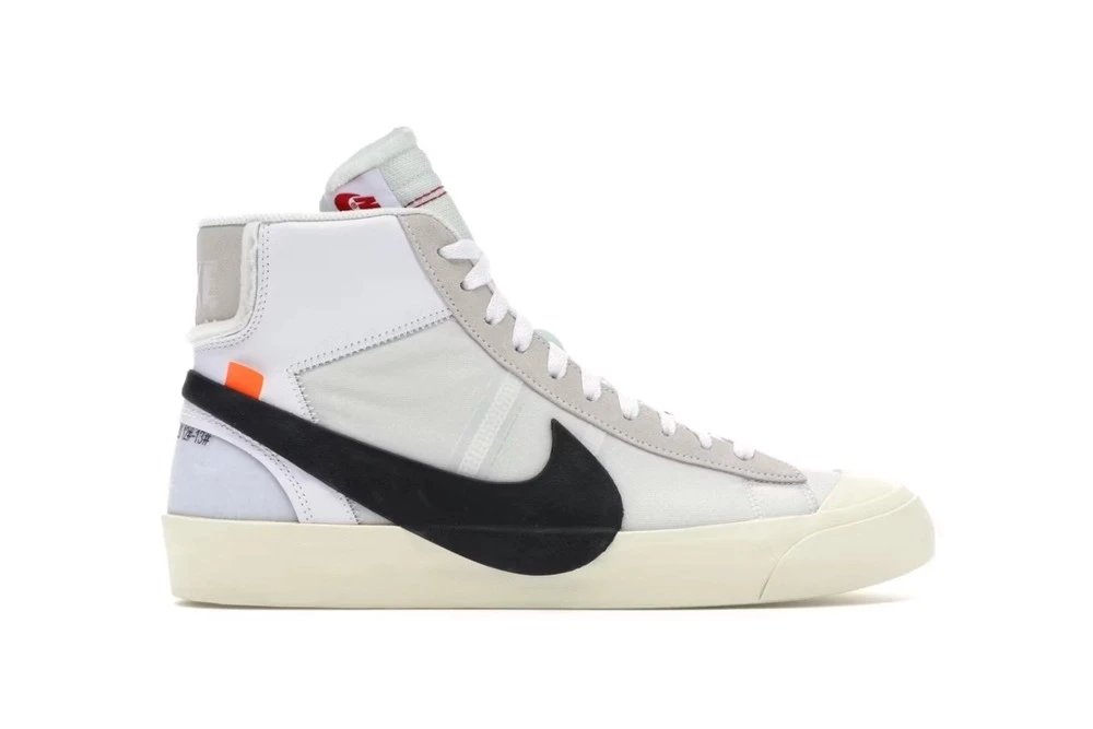 Nike Blazer Mid Off-White White Black Sneakers