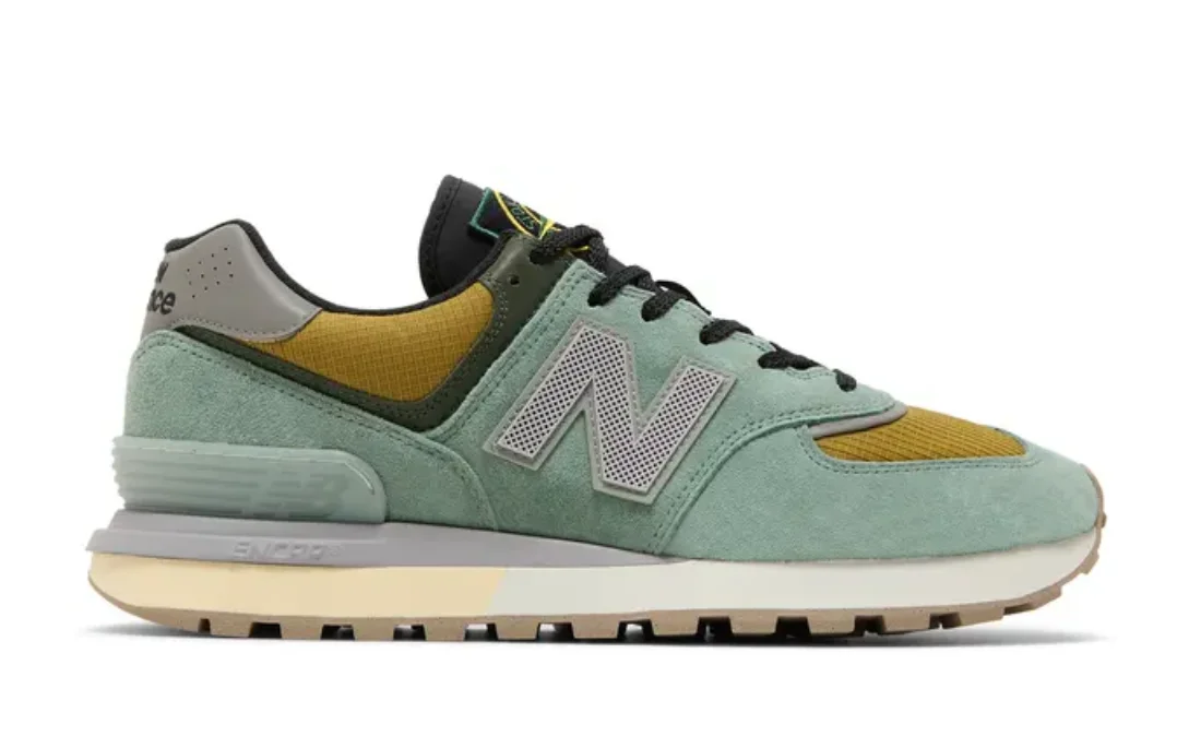 New Balance 574 Legacy Stone Island Verde Claro