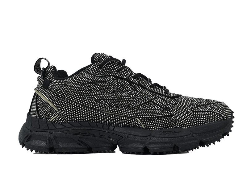 Off-White Be Right Back Black Glitter