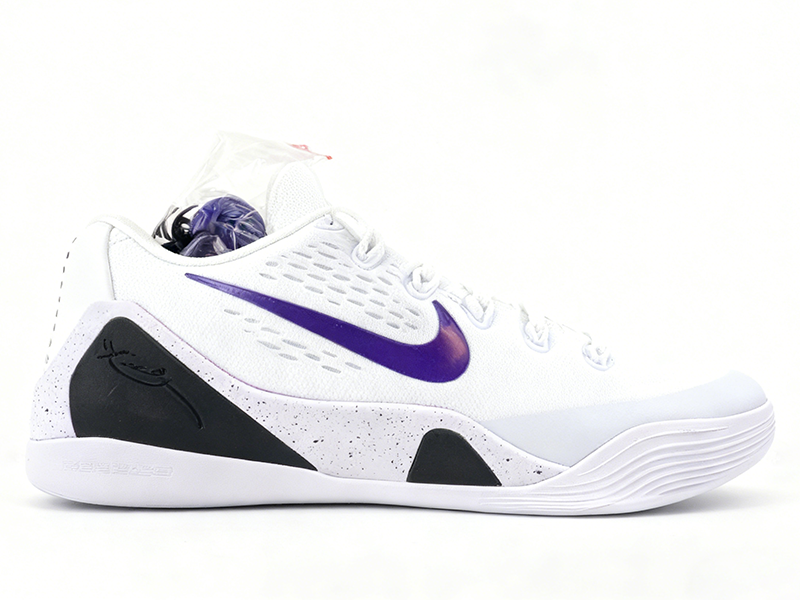 Nike Kobe 8 White Purple Sneakers