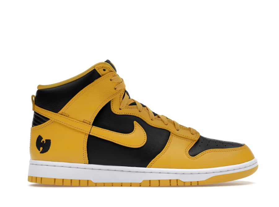 Nike Dunk High Black Yellow Sneakers
