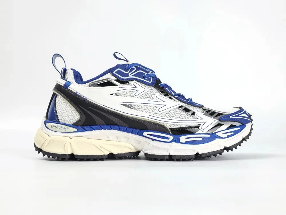 Off-White Be Right Back Blanco Azul Negro