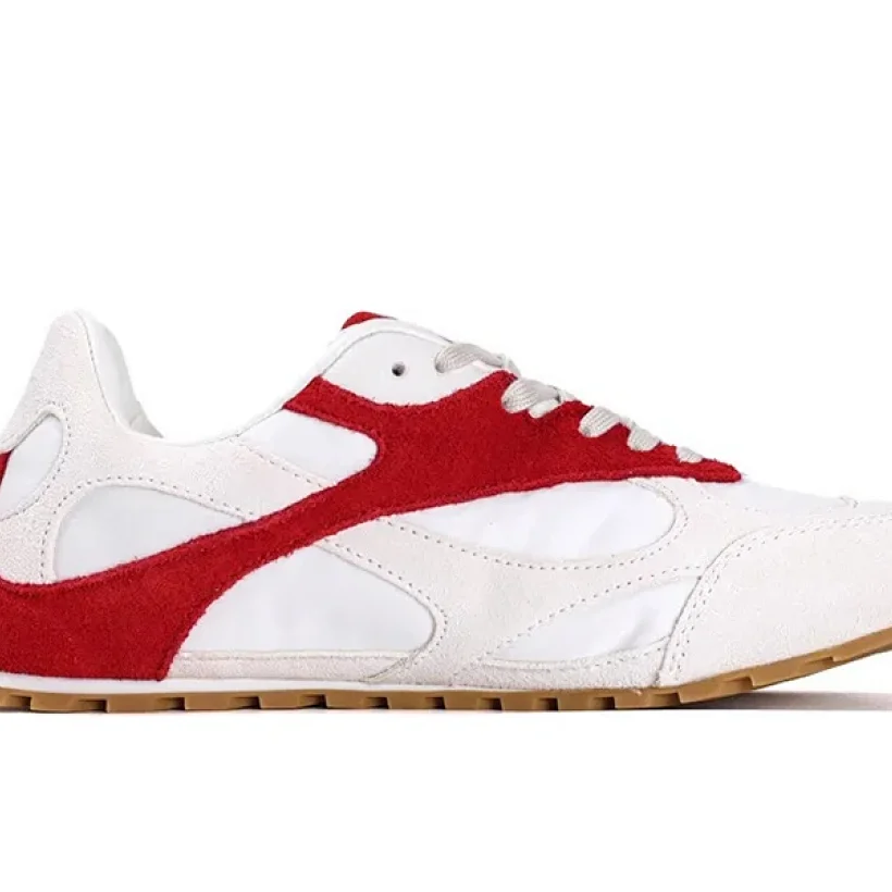 Bottega Veneta Orbit Flash Sneaker Blanco Rojo