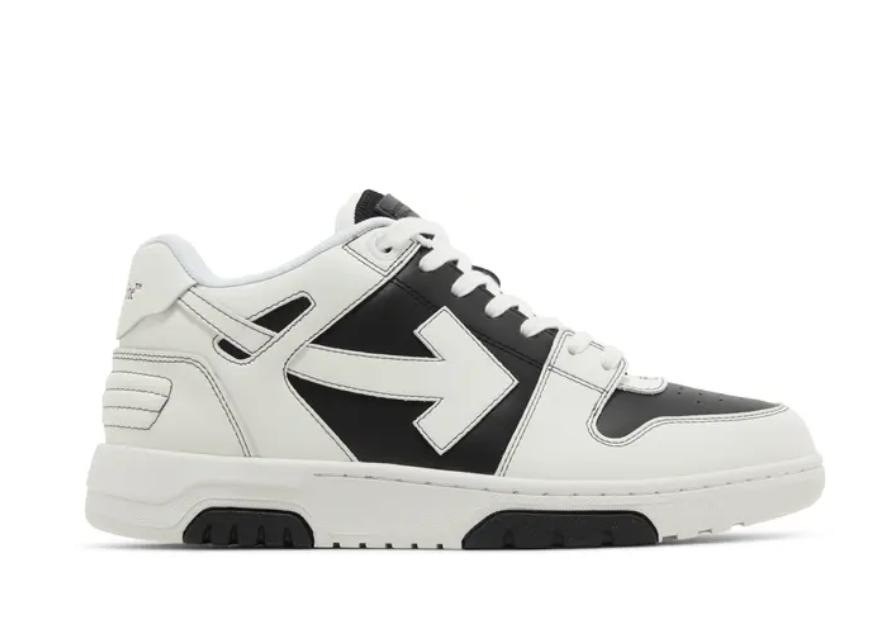 Off-White Out of Office White Black Sneakers