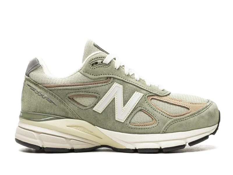 New Balance 990V4 Made in USA Olive Leaf