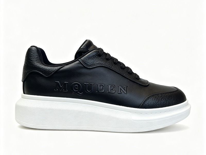 Alexander McQueen Oversized Black White Sneakers