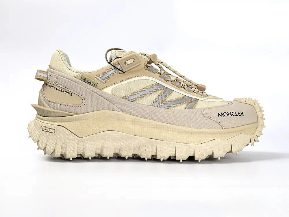 Moncler Grenoble Trailgrip GTX Beige Sneakers