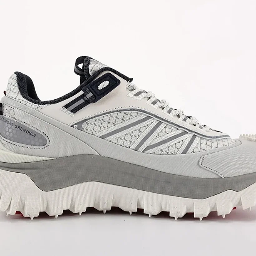 Moncler Trailgrip GORE-TEX Low Blanco Gris