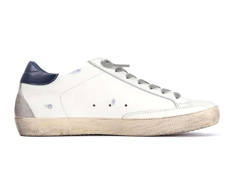Golden Goose Super Star Sneakers Blanco Azul Noche