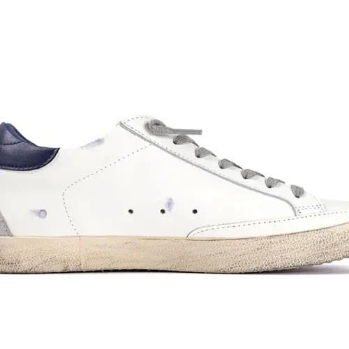 Golden Goose Super Star Sneakers Blanco Azul Noche