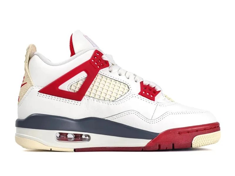 Jordan Air Jordan 4 Image White Red Sneakers