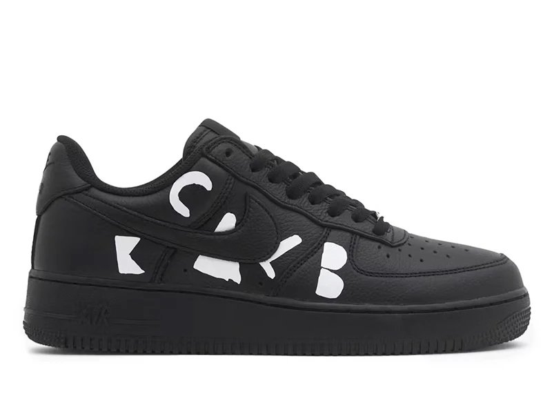 Nike Air Force 1 Black White Sneakers