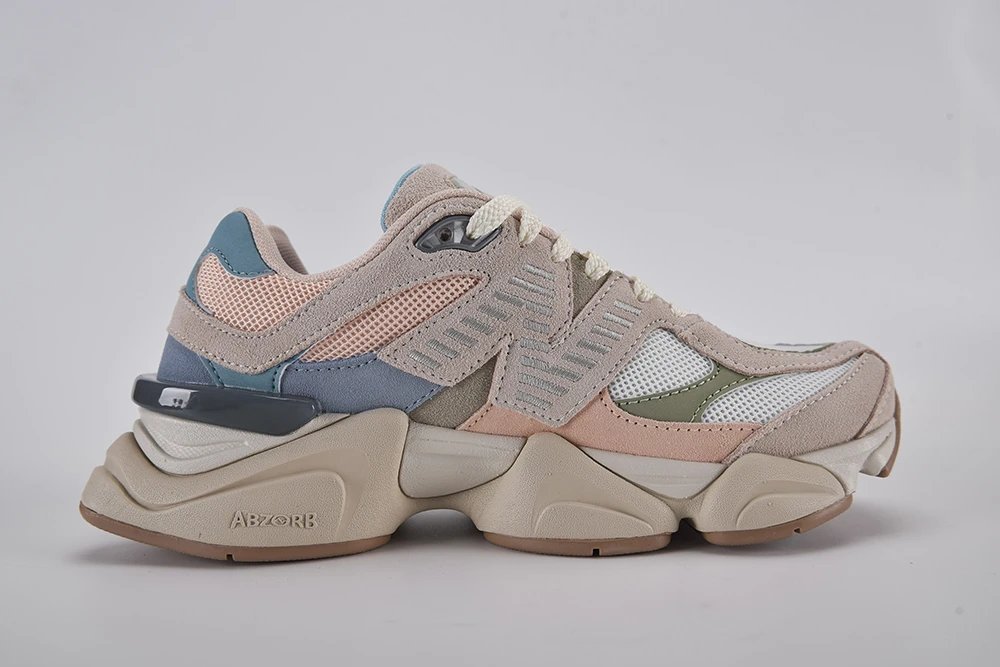 New Balance 9060 Beige Multi Sneakers