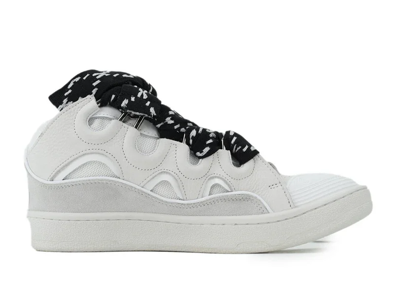 Lanvin Curb Sneakers Blanco