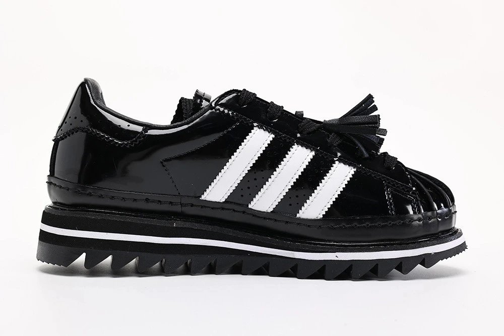 Adidas Superstar Black White Sneakers