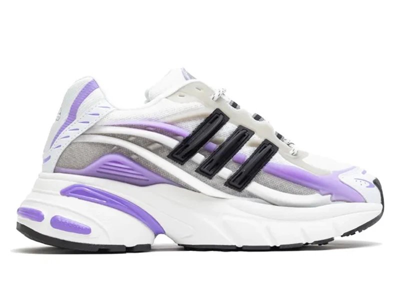 Adidas ZX 22 White Purple Sneakers