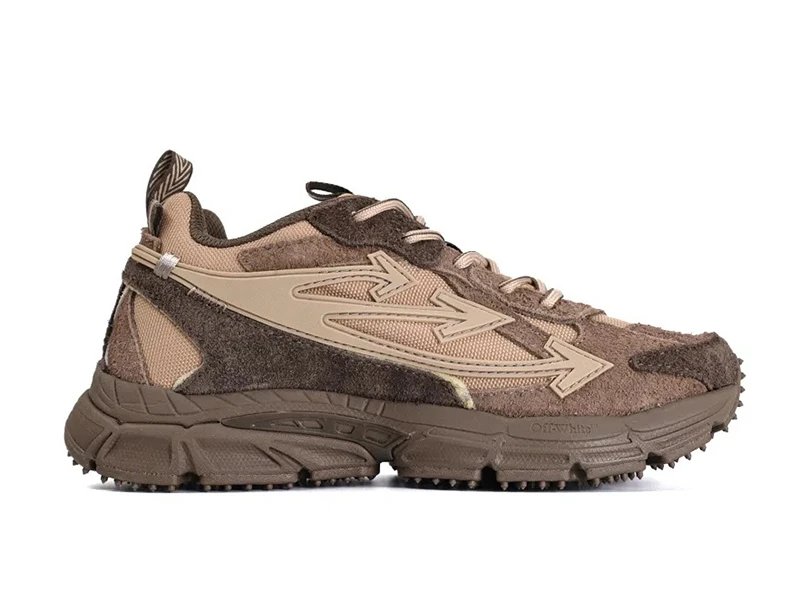 Off-White Odsy-1000 Brown Sneakers
