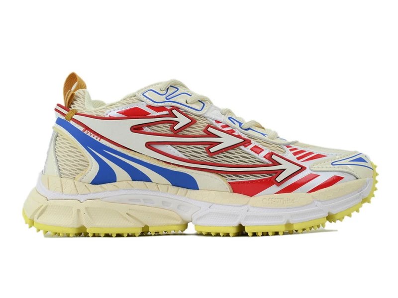 Off-White Odsy-1000 Red Blue Sneakers