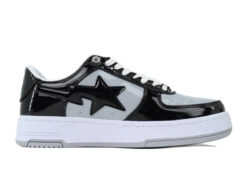 Bathing Ape Negro/Gris Claro