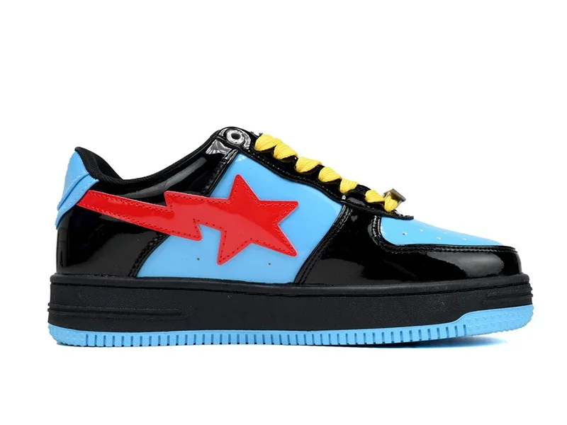 A Bathing Ape BapeSta Low Black Widow