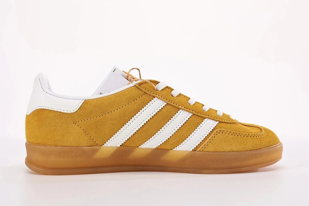 adidas Gazelle Indoor Orange Peel White Womens