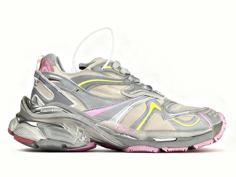 Balenciaga Runner Grey Pink Sneakers