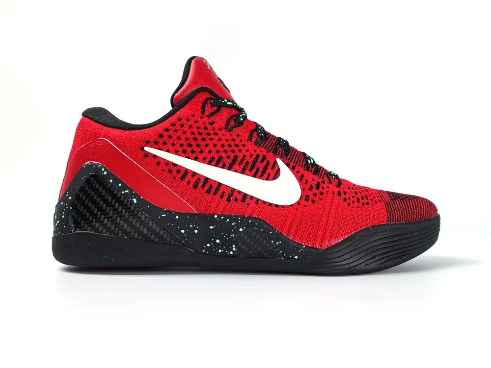 Nike Kobe 9 Elite Low University Red Sneakers