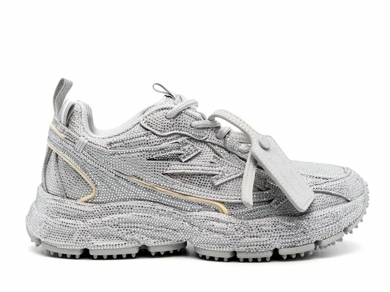 Off-White Be Right Back Gris Purpurina