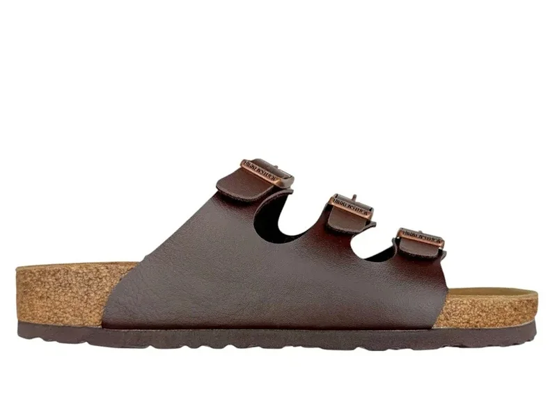 Birkenstock Florida Flex Platform Slides Marrón